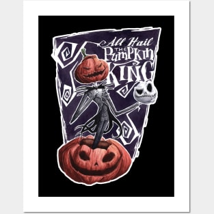 All Hail the Pumpkin King Posters and Art